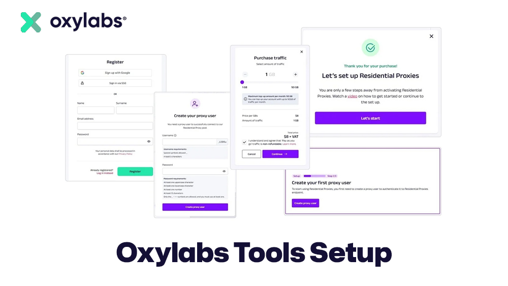 Oxylabs Tools Setup
